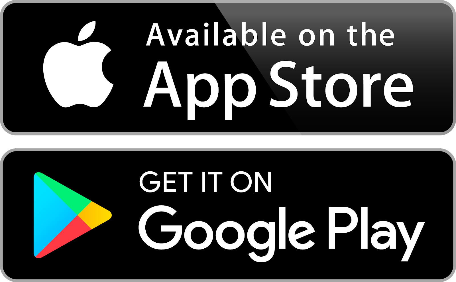 App Store and Google Play